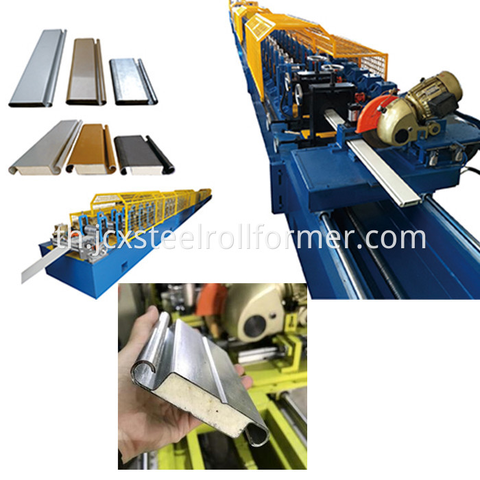 pu shutter door machine